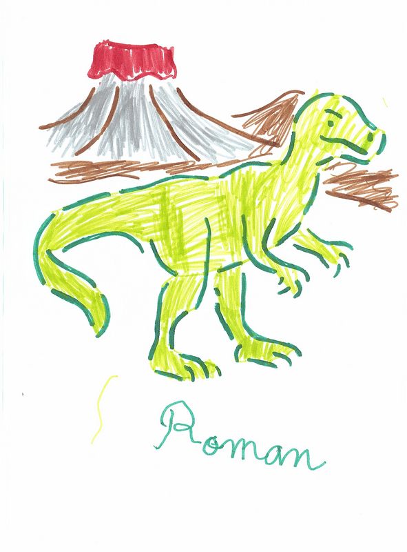 Dinosaurs drawings