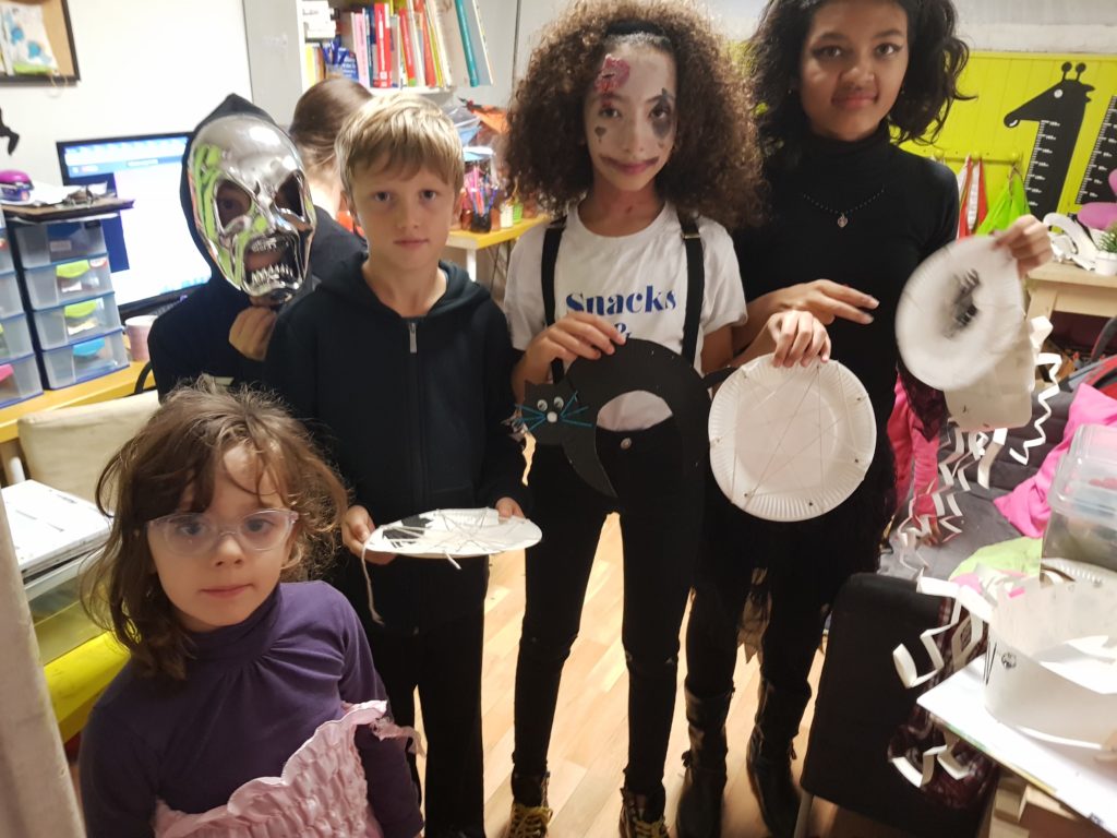 Activités en anglais pour enfants à l'occasion d'Halloween à Montpellier